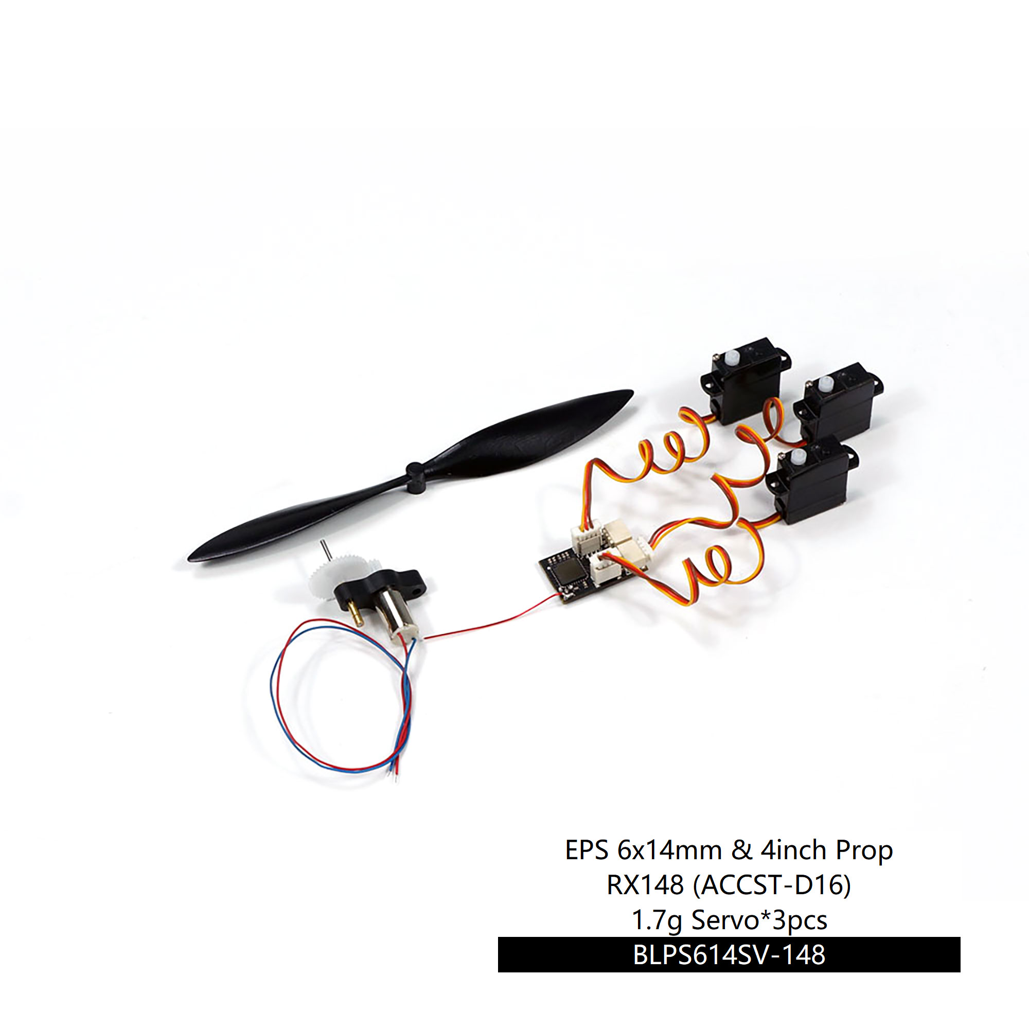 Brushless Motor Thrust Test Stand - AEORC 6x14 Bürstenmotor-Combo mit Propeller, 2-in-1/3-in-1